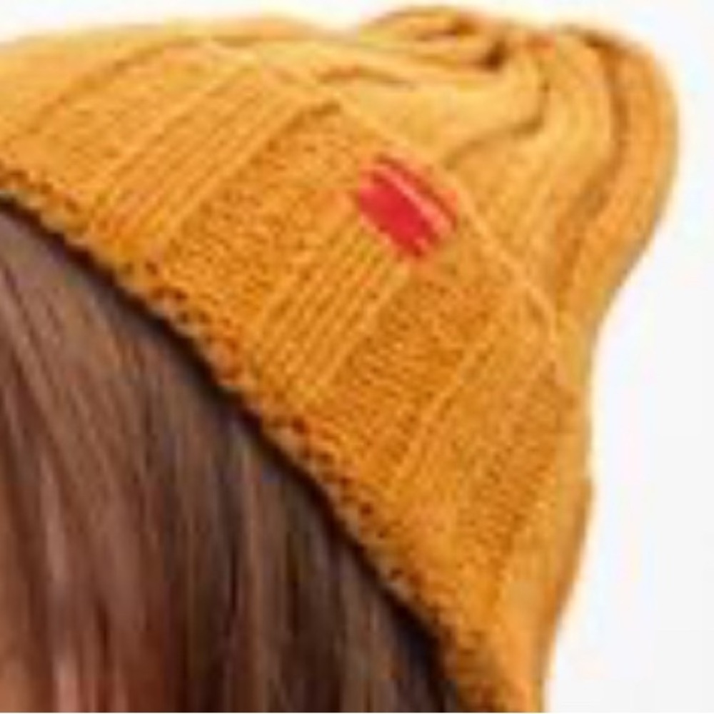 Urban Outfitters BDG Stitched Fisherman Beanie. NWT Orange - Picture 7 of 8